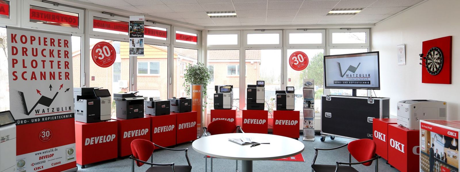Multifunktionssysteme, Drucker und Faxsysteme